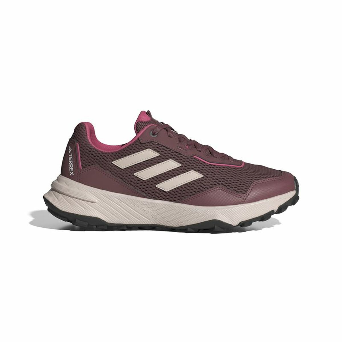 Running Shoes for Adults Adidas Tracefinder Trail Running Red Burgundy-0
