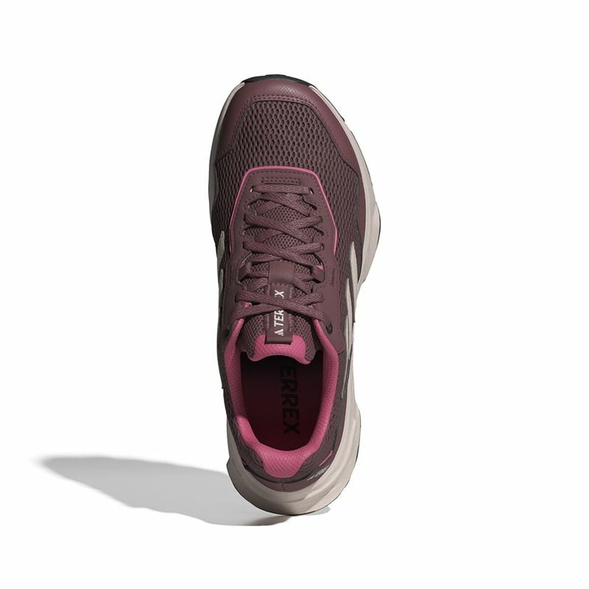Running Shoes for Adults Adidas Tracefinder Trail Running Red Burgundy-5