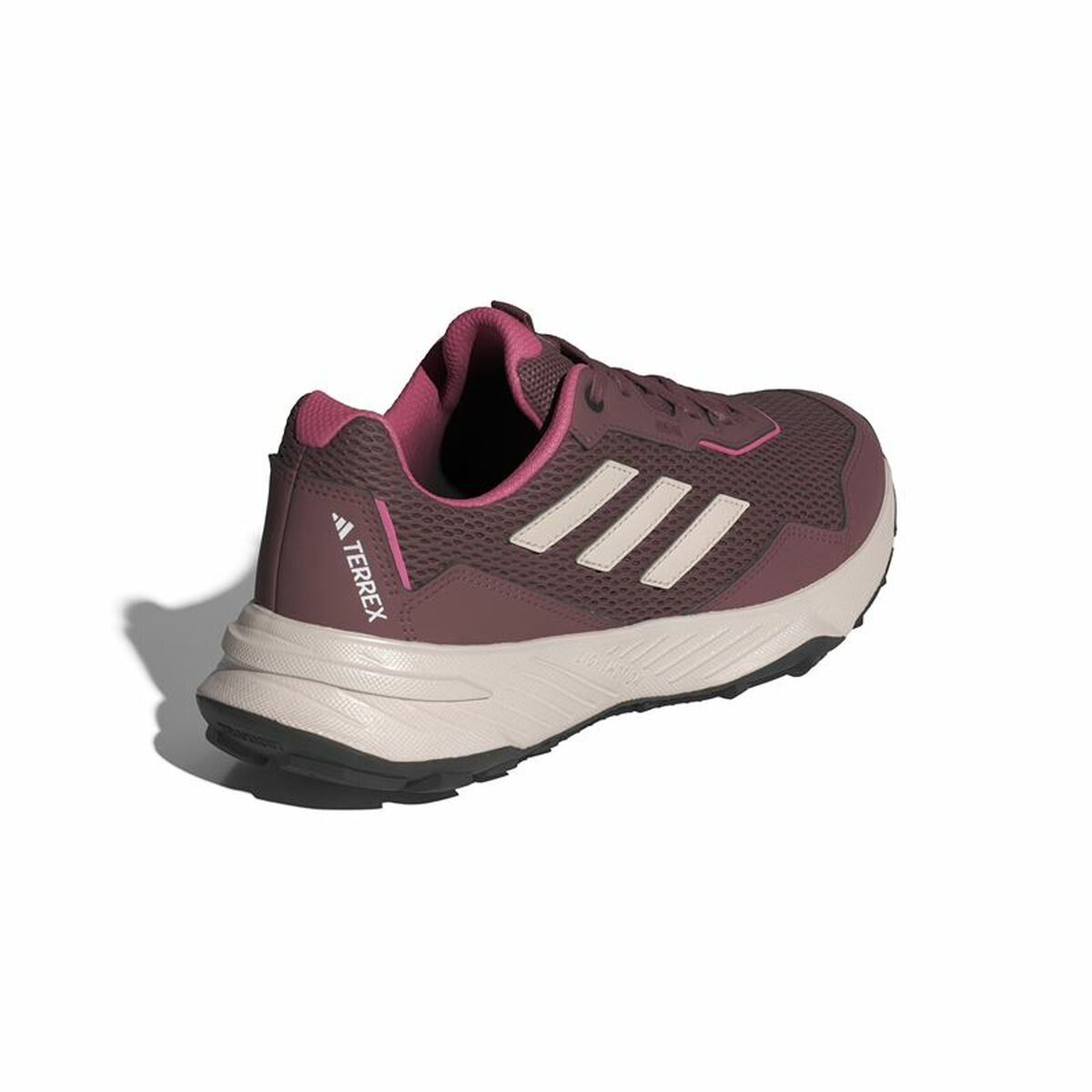 Running Shoes for Adults Adidas Tracefinder Trail Running Red Burgundy-3