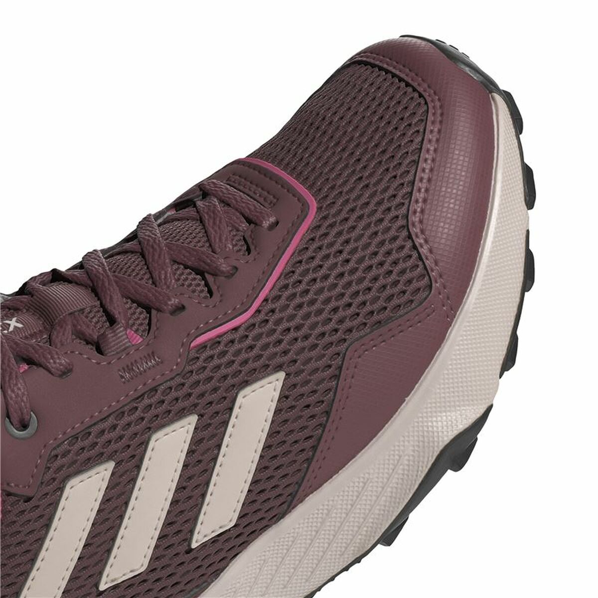 Running Shoes for Adults Adidas Tracefinder Trail Running Red Burgundy-2