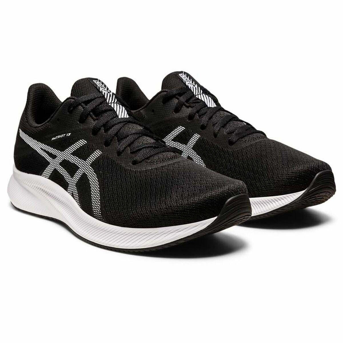 Running Shoes for Adults Asics Patriot 13 Black-3