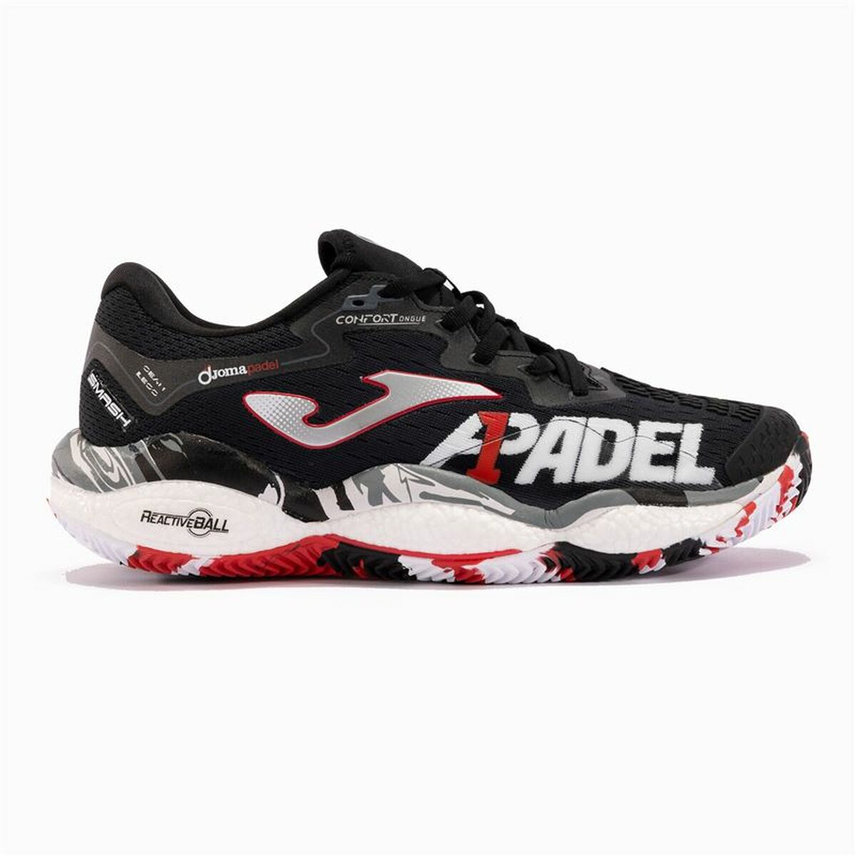 Adult's Padel Trainers Joma Sport Smash Black-0