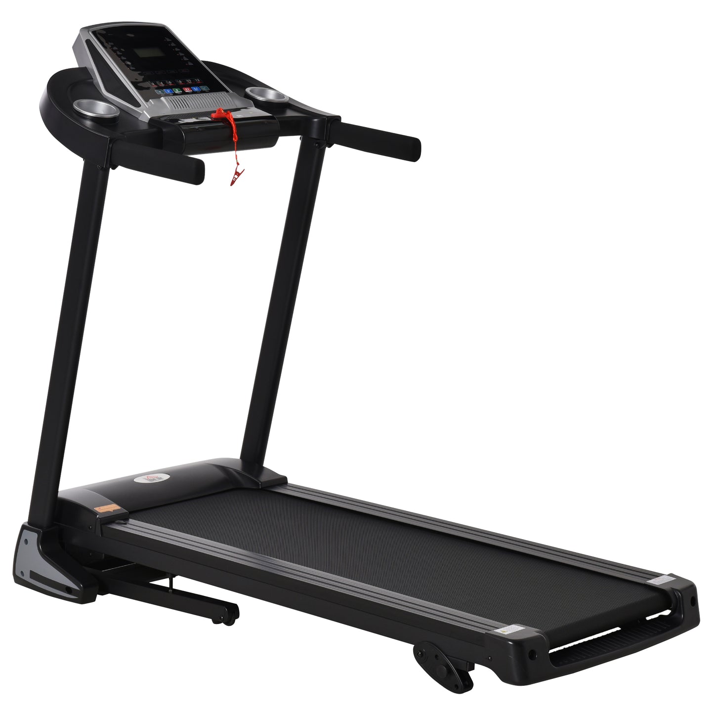 Folding 12km/h Electric Treadmill Running Machine Incline LED Display HOMCOM-0